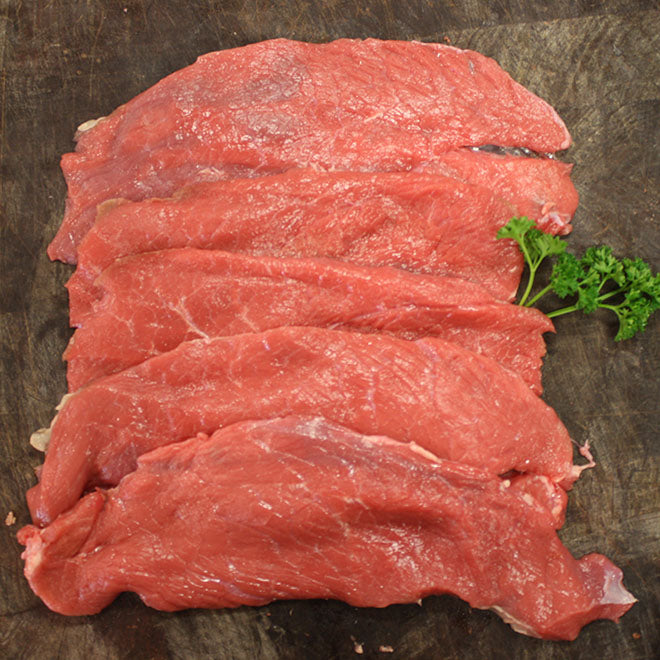 Grass Fed & Finished Veal Leg Steaks 500g