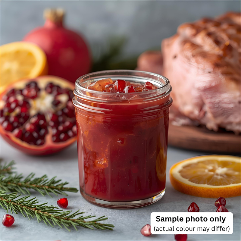 Spiced Pomegranate & Orange GLAZE gluten free (1 JAR)