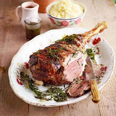 Grass Fed Lamb Leg Roast On Bone 1-3kg