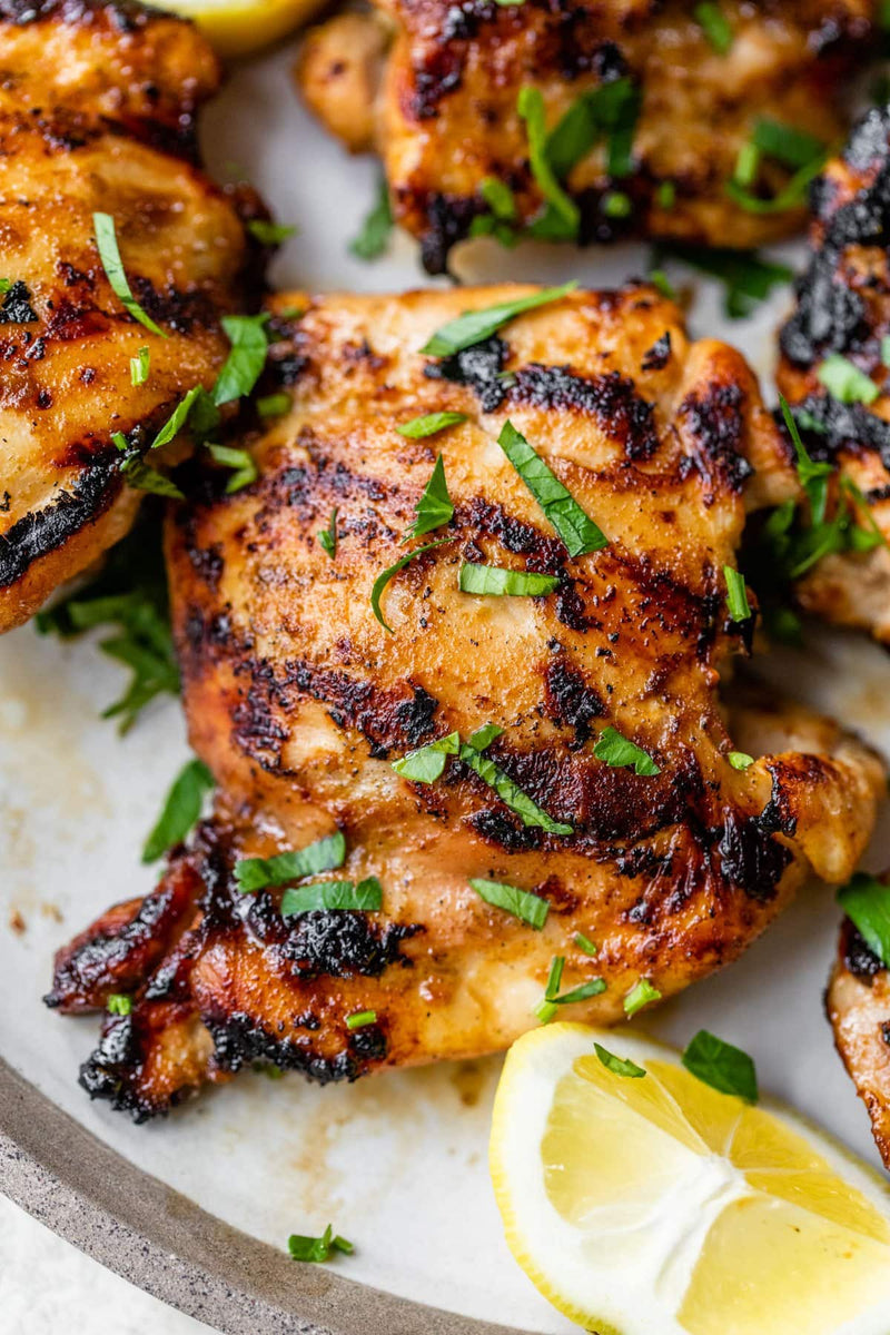 Lemon Garlic Chicken Recipe Chicken Thigh Fillet Marinade Honey
