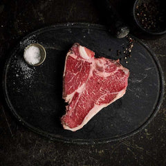 Organic T-Bone Steak 300 - 350g - The Naked Butcher Perth