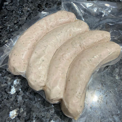 Gluten Free German Weiswurst 500g - The Naked Butcher Perth