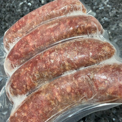 Organic Nutrient Enriched Beef & Liver Sausages (GLUTEN-FREE)