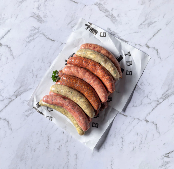 smoked honey chorizo pork sausages