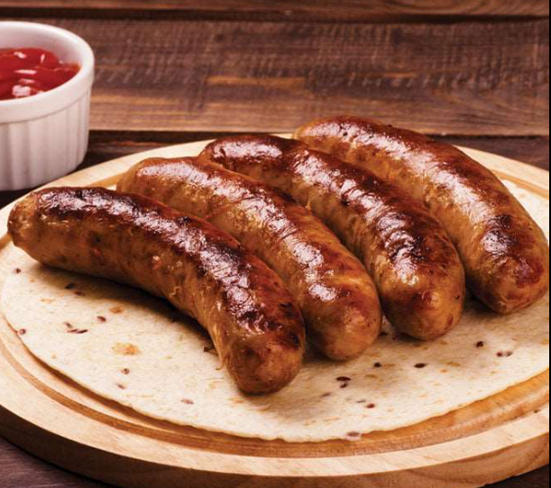 smoked honey chorizo pork sausages