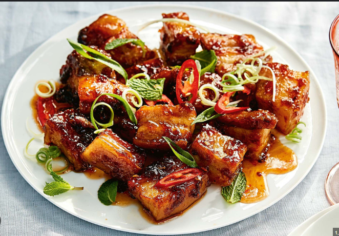 Pork Belly Bites Maple Cinnamon