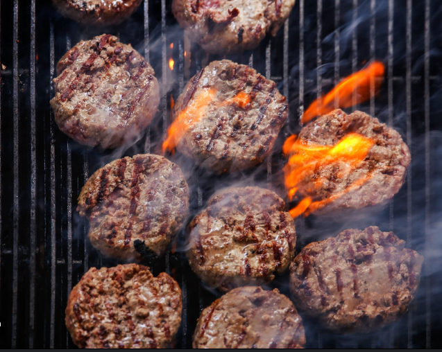 Bourbon BBQ Beef Burgers