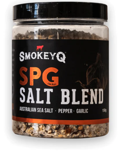 Smokey Q salt pepper garlic salt