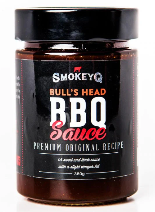 Smokey Q Bulls head BBQ sauce