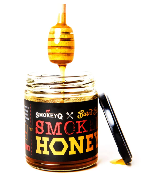 Smokey Q Burnt bees smoked moonshine honey