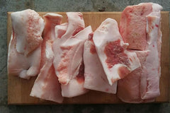 Free Range Pork Back Fat 500g