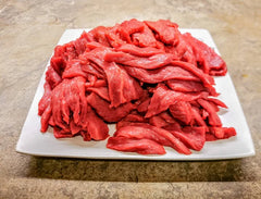 Grass Fed, Grass Finished Beef Stir Fry Strips 500g