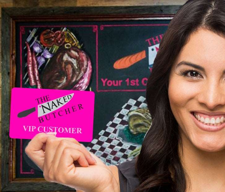 VIP Customer Discount Card - The Naked Butcher Perth