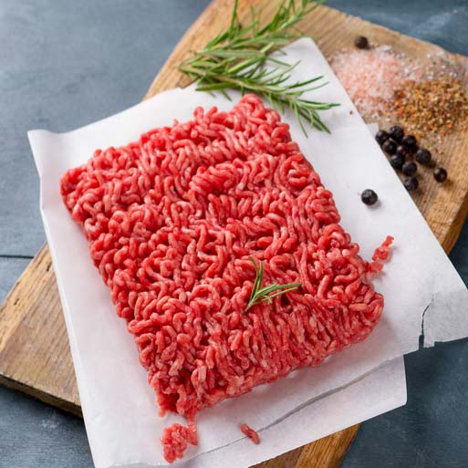 Grass Fed, Grass Finished Premium Minced Steak 500g
