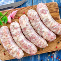 Gluten Free Pork Apple & Fennel Sausages 500g - The Naked Butcher Perth
