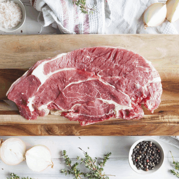 Grass Fed, Grass Finished Chuck Steak 500g - The Naked Butcher Perth