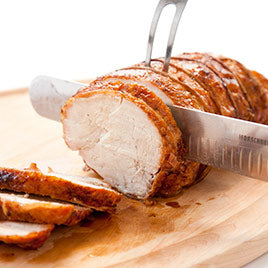 Free Range Turkey Breast Roll Plain (Multiple Sizes) - The Naked Butcher Perth