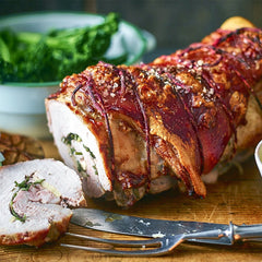 Free Range Rolled Pork Loin Roast Seasoned (Multiple Sizes) - The Naked Butcher Perth